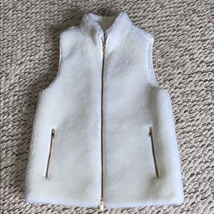 J Crew plush fleece vest
